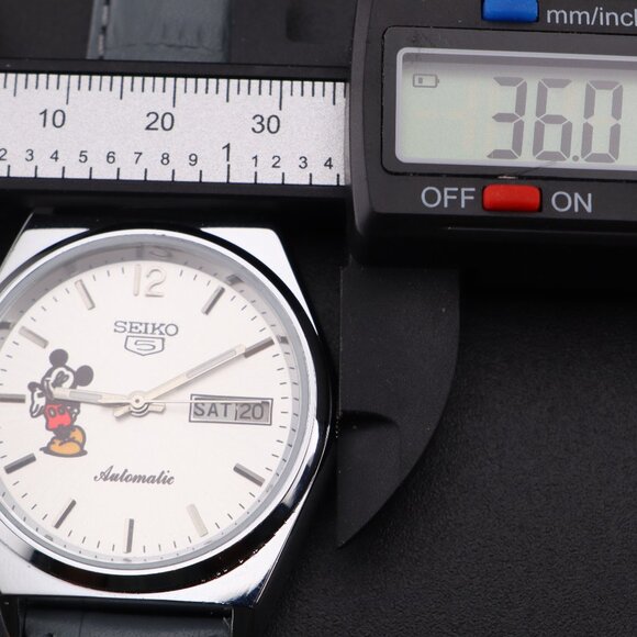 Vintage Seiko Mickey Mouse Automatic Japanese Movement D/D Men's Wrist Watch - Picture 9 of 14